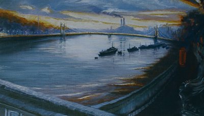 Albert Bridge, Chelsea by Lee Campbell